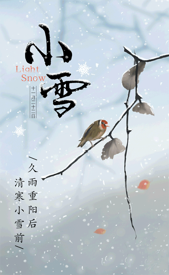 輕舞飛揚(yáng)小雪花，西北季風(fēng)見(jiàn)面禮